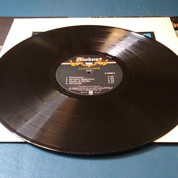 Cat Stevens Album Vinyl Record Numbers book Jacket for record - Picture 5 of 11